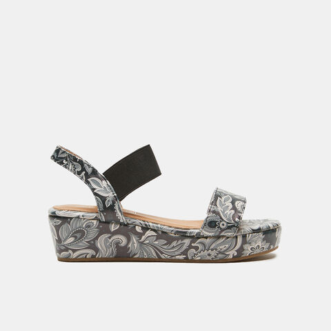 Sandalias De Niña, Negro Sandalias De Niña, Negro